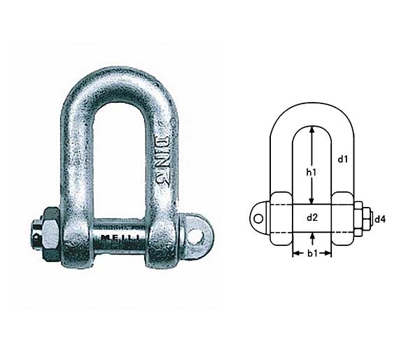 JTR-SE07 DIN82101 Shackle Form C