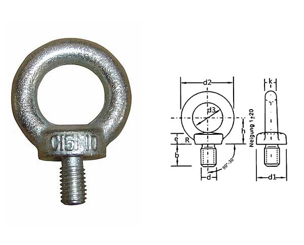 JTR-BN04 DIN580 Eye Screw